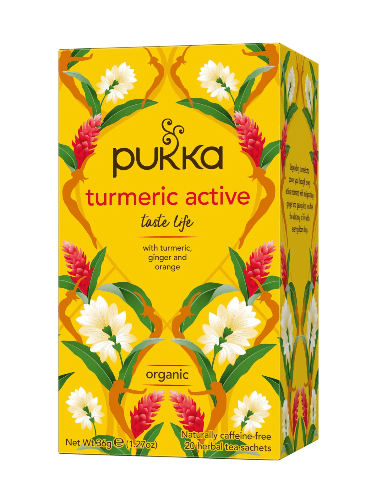 pukka te turmeric active forhandles af coffeetrade