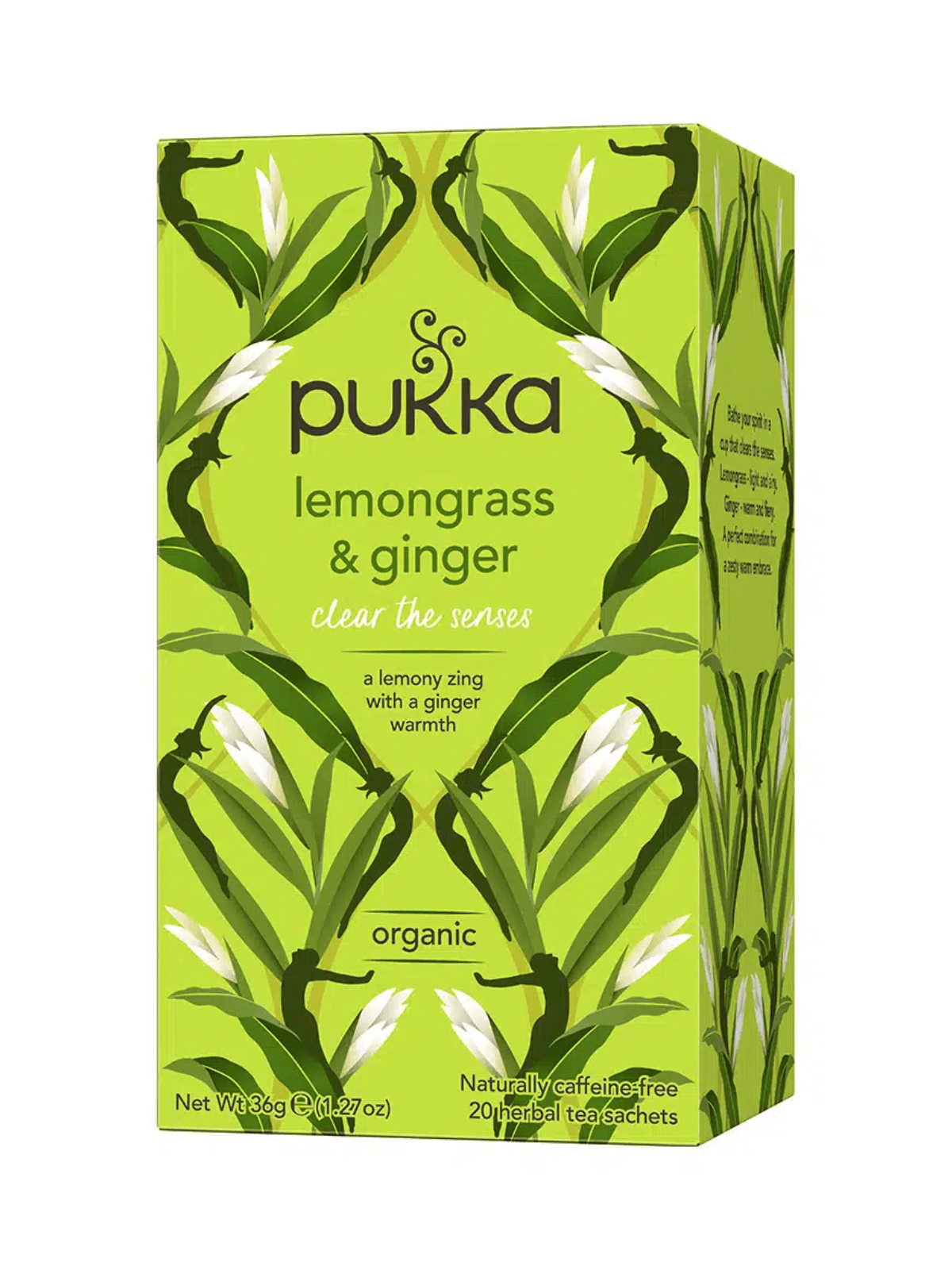 Pukka te lemongrass - ginger forhandles af coffeetrade
