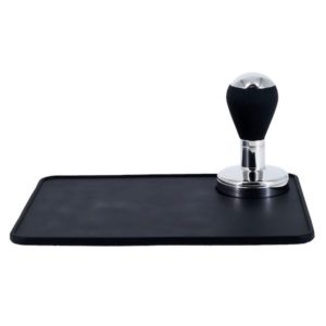 Barista gummimåtte med tamper 17x12,5 cm