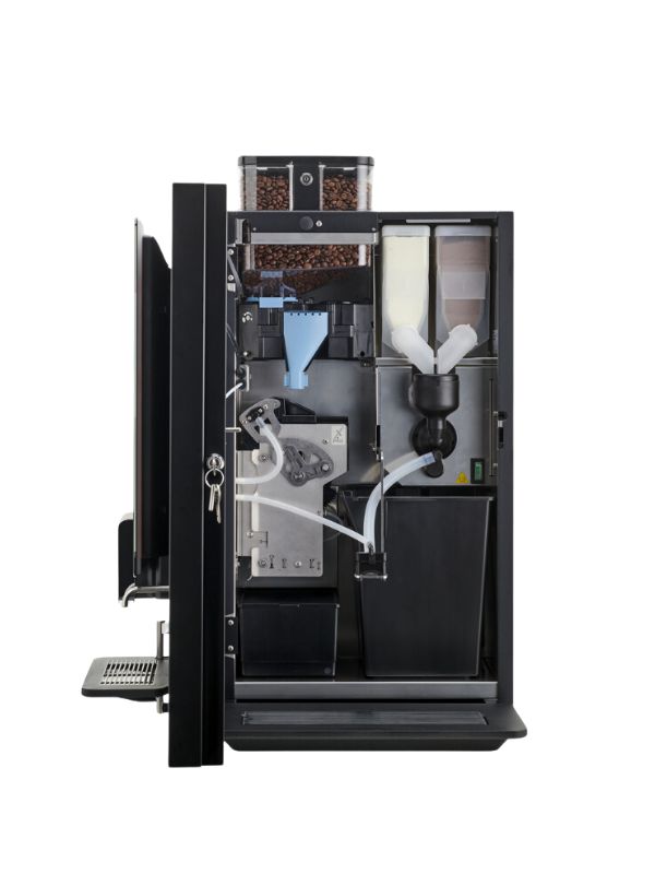 Fuld automatisk Animo kaffebrygger med plads til to instantprodukter