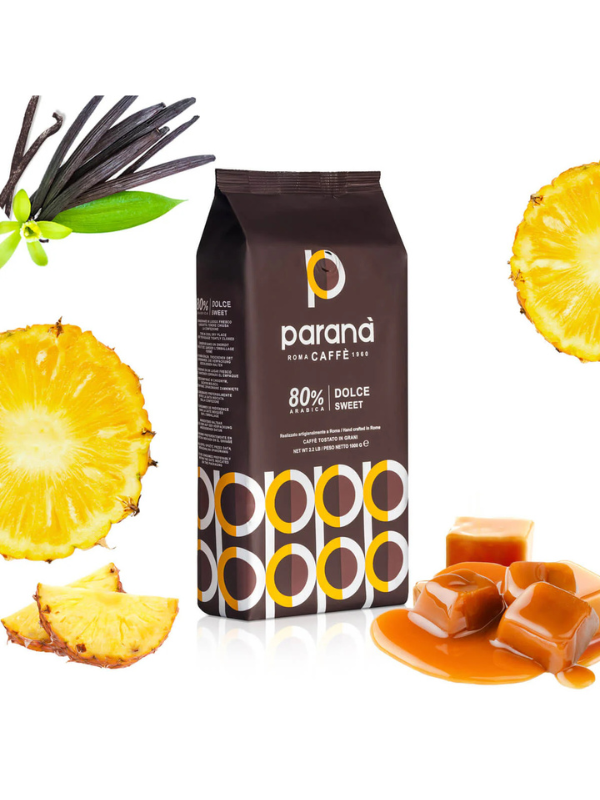 PARANÁ - Espresso Italiano/Dolce Sweet, Helbønne 1Kg - Billede 2
